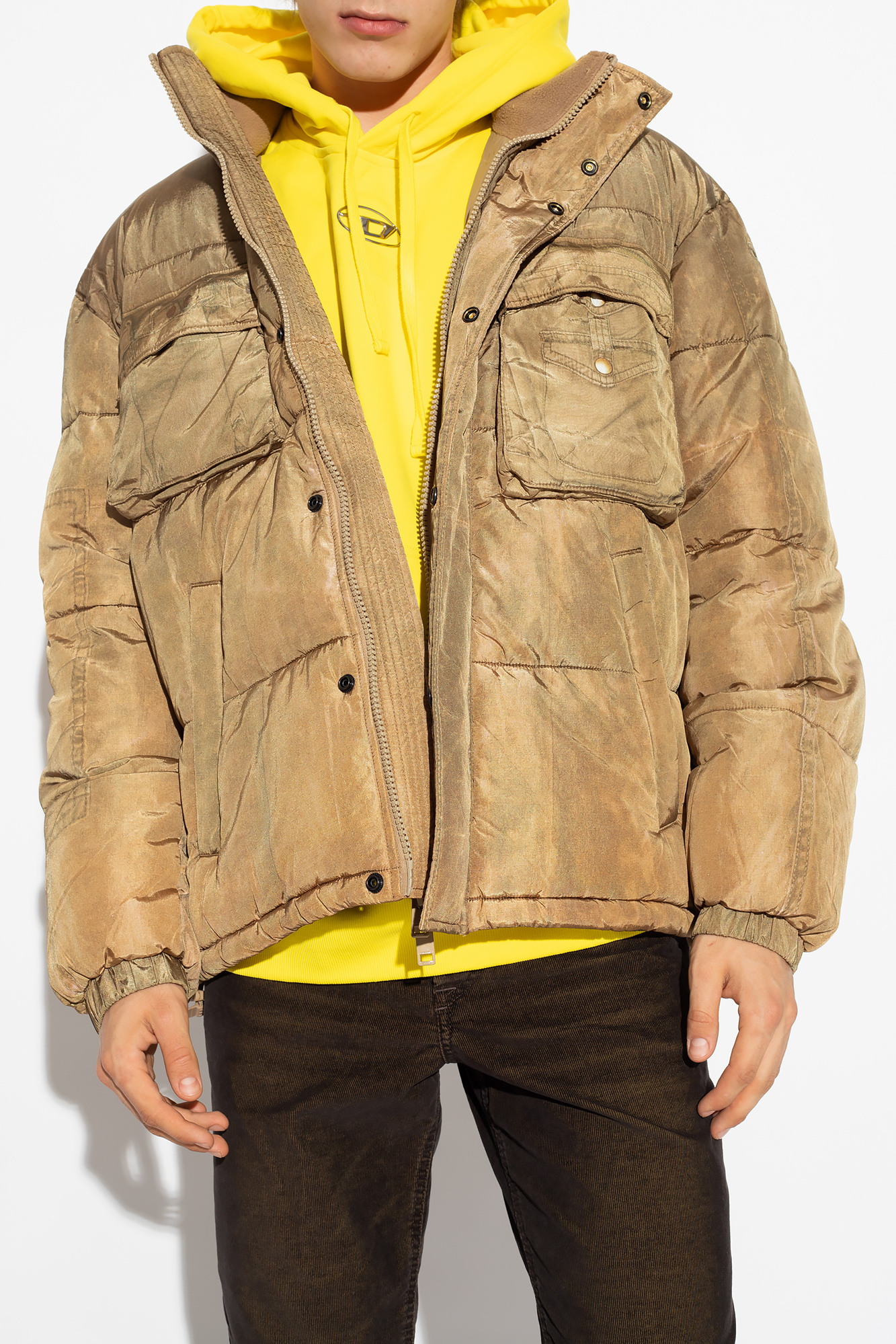 Diesel 'W-ROLFFUS' puffer jacket | Men's Clothing | Vitkac